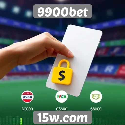 Métodos de pagamento aceitos pelo 9900bet